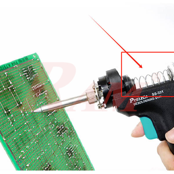Pro'sKit® Empty Glass Tube Filter Pipe For SS-331 ESD Desoldering Station (Spare Part) SKU#5SS-331-FP