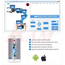 LeArm Professional Complete Robotic Arm 6DOF Degrees Of Freedom + Wireless Mechanical Glove for Robot Control