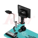 RF4-50M 7-50X Built-in High Definition Camera 1080P Color Screen Video Microscope With Multimeter