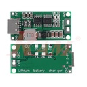 3S 12.6V 2A 18650 Lithium Battery Charger Module USB Type C 