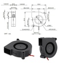 3D Printer 5015 Radial Turbo Blower 12Vdc Fan (SKU#1014)