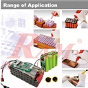 SUNKKO 709A range of applications: battery packs, BMS wiring, and coin cell welding
