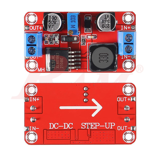 DC-DC Step Up Voltage Converter Adjustable 5A XL6019 (3~32Vdc to 5~35Vdc) SKU#DC207