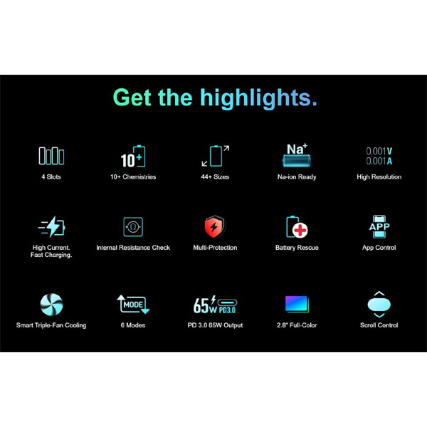 MC5000 - MAXBUSTER Cylindrical Battery Charger and Analyzer