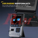 FNIRSI® DSO-TC4 (3-IN-1) 10MHz 48MSa/s Digital Oscilloscope Transistor Tester Signal Generator