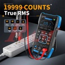 FNIRSI® 2C53T Handheld Dual Channel 3-in-1 50MHz 250MS/s Oscilloscope + Multimeter + DDS Signal Generator