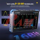 FNIRSI® DPOS350P 4-IN-1 350MHz 1GS/S Tablet Oscilloscope Signal Generator Spectrum Analyzer Frequency Response Analyzer