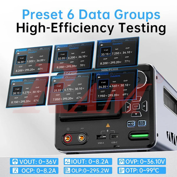 FNIRSI® IPS3608 AC-DC Intelligent Digital Control Power Supply