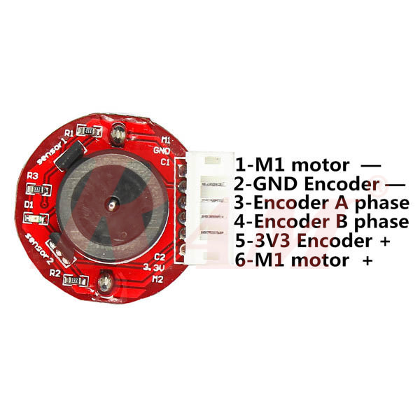 DC Geared Motor 12V 80 rpm Encoder Motor High Torque Turbo Worm - Model GW370