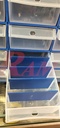 20 Clear Plastic Drawer Set