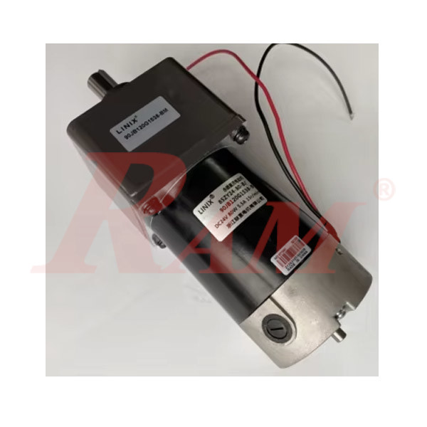DC Geared Motor HIGH TORQUE 80 Watt 100 rpm 8.78 N.m - Model ZYT76-100R-90mm