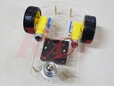 2WD Robot Car Chassis Kit with Speed Encoder Wheels 2 Floor