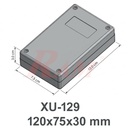 Plastic Project Box XU-129 Size 120x75x29 mm