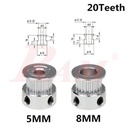 GT2 / 20 Teeth Bore 5mm Timing Aluminum Pulley