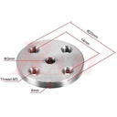 Servo Motor Arm Round Type Disc 25T Metal Horns
