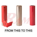 Heat Shrink for Battery 18650 - RED color