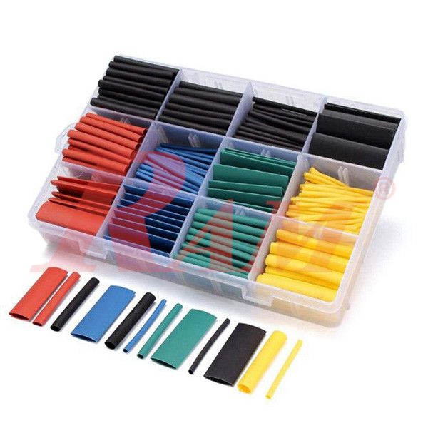 Heat Shrink 530pcs/set Tubing Insulation Shrinkable Tube - Colors