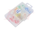 LED Pack 3mm Mixed (120 LED) + Free Storage Box