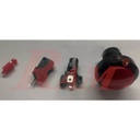 Arcade Style 45mm Big Round Push Button With Green LED Light