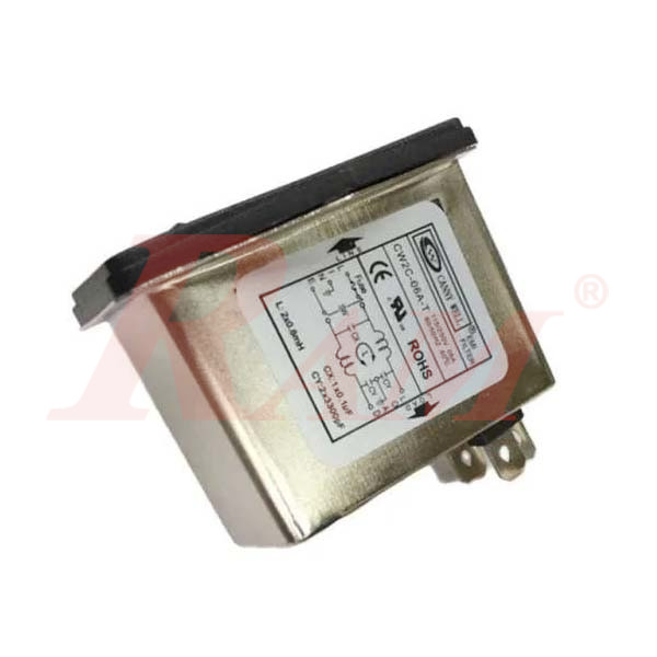 AC Power EMI Filter Connector With On/Off Switch & Fuse Compartment