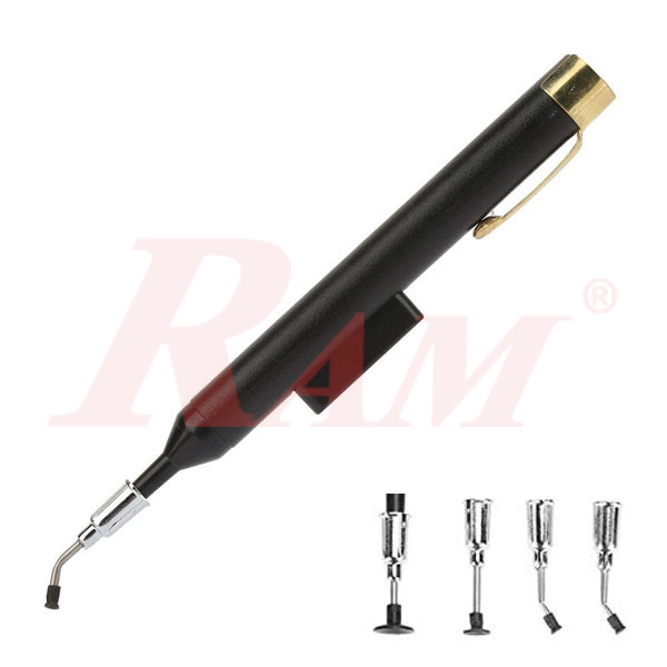 V-8918ESD Vacuum Suction Pen for SMD Components IC Pick Up قلم شفط هواء مضاد للكهرباء الساكنة لالتقاط مكونات SMD ودوائر IC