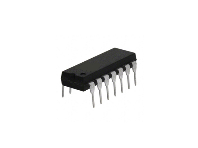IC 4093 - Quad 2 input NAND Schmitt Trigger