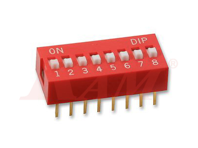 DIP Switch 8 Way مجمع 8 مفاتيح ديجيتال