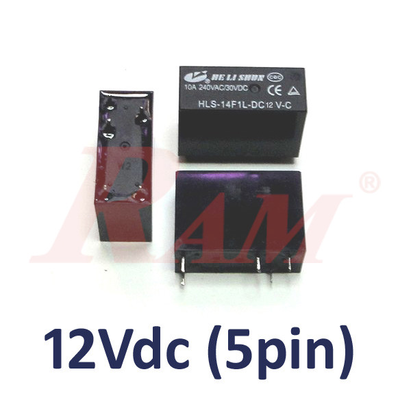 Re7-Relay 12V 5pin 10A