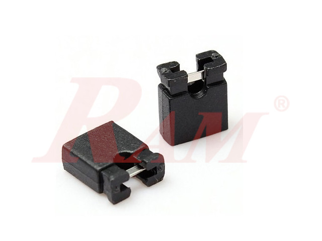 Header Shooting Blocks (Jumpers) With Handel 2.54mm - Short
