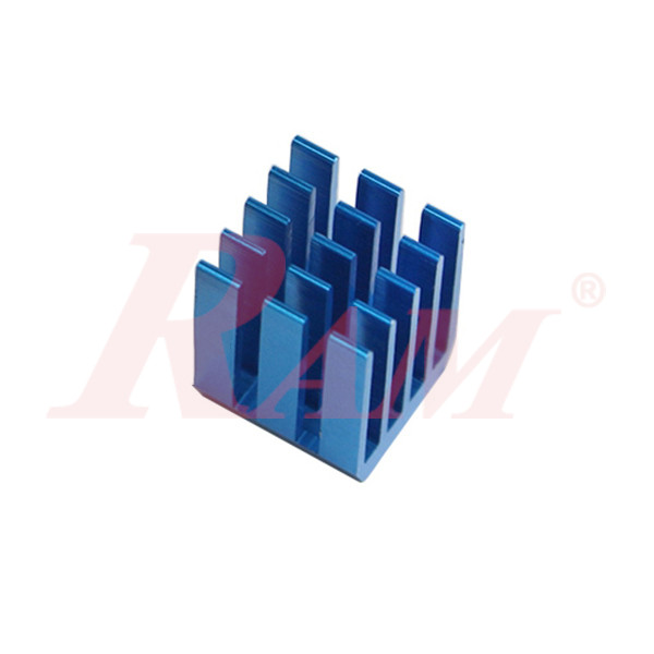 Aluminum Heatsink HS.1 Size 9x9x12 mm مبرد حراري هيت سينك الومنيوم
