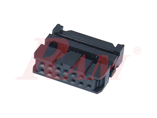 IDC14 Female (FC14-Cable) سوكت IDC للكبلات الفلات