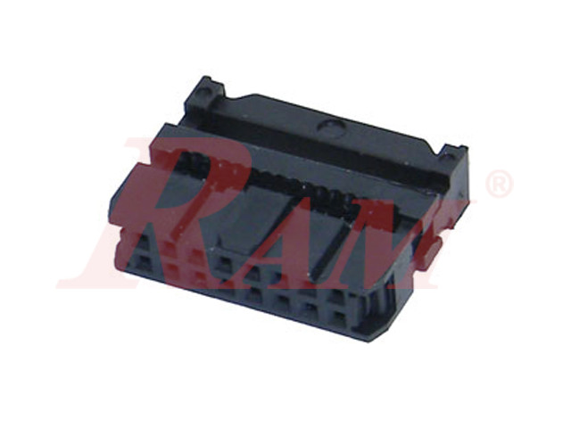 IDC16 Female (FC16-Cable) سوكت IDC للكبلات الفلات