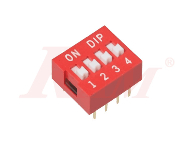 DIP Switch 4 Way مجمع 4 مفاتيح ديجيتال