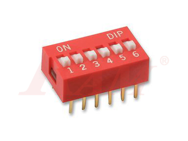 DIP Switch 6 Way
