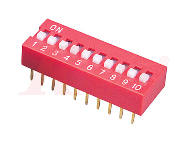DIP Switch 10 Way مجمع 10 مفاتيح ديجيتال