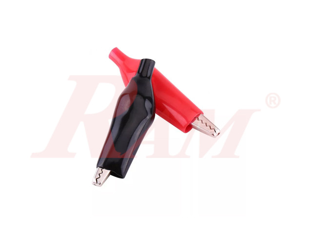 Crocodile Clip 28mm for Soldering Small Size (1 Piece Alligator) جاك تمساح طول 28 ملي - يباع بالقطعة