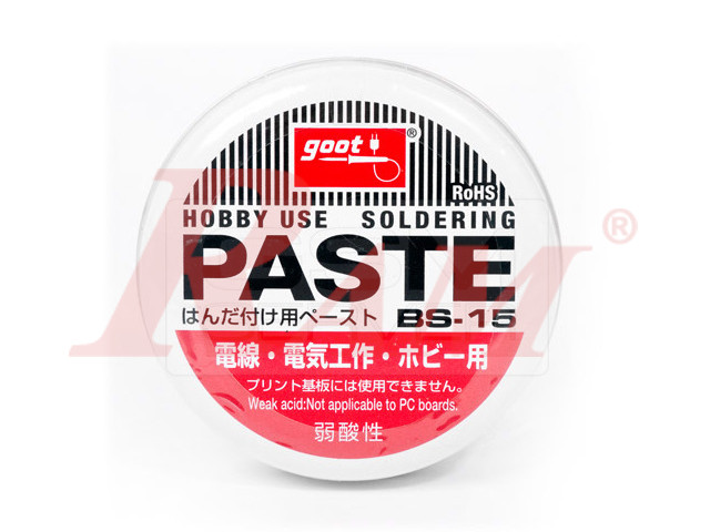 goot® BS-15 Soldering PASTE 50g معجون مساعد لحام 50جرام ماركة جوت اليابانية