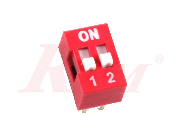 DIP Switch 2 Way مجمع 2 مفاتيح ديجيتال