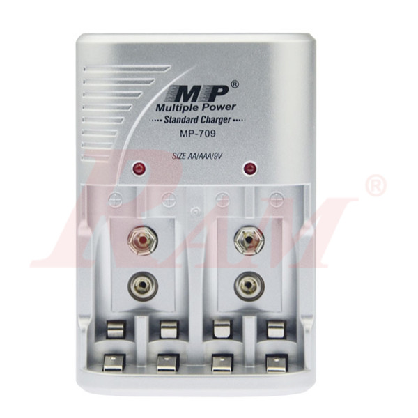 Charger for 9V AA AAA Ni-Mh Ni-CD Battery