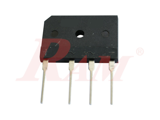 Bridge Rectifier 10 Ampere - Comb Shape قنطرة توحيد مشط 10 امبير - بردج