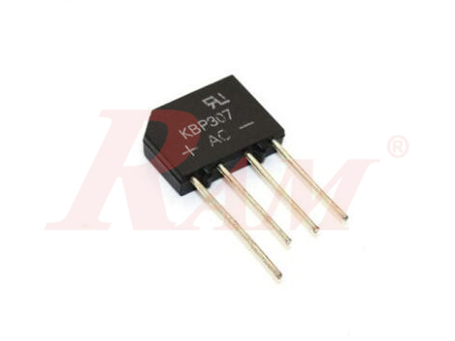 Bridge Rectifier 3 Ampere - Comb Shape قنطرة توحيد 3 امبير مشط- بردج