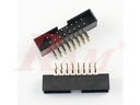 IDC16 Male Polarized Right Angle 90° (FCL16-PCB)