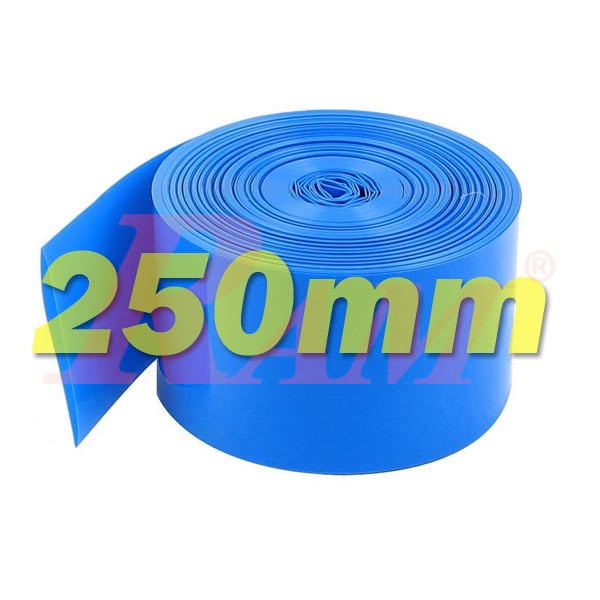 Lithium Battery PVC Heat Shrink 250mm - 1 Meter