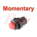 Switch Momentary DS-425 Red - Self Resetting