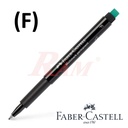 FABER-CASTEL® Marker Pen (F) Extra Fine Tip Waterproof - For PCB Drawing - Black قلم دوكو للرسم على البورد فيبر كاسل
