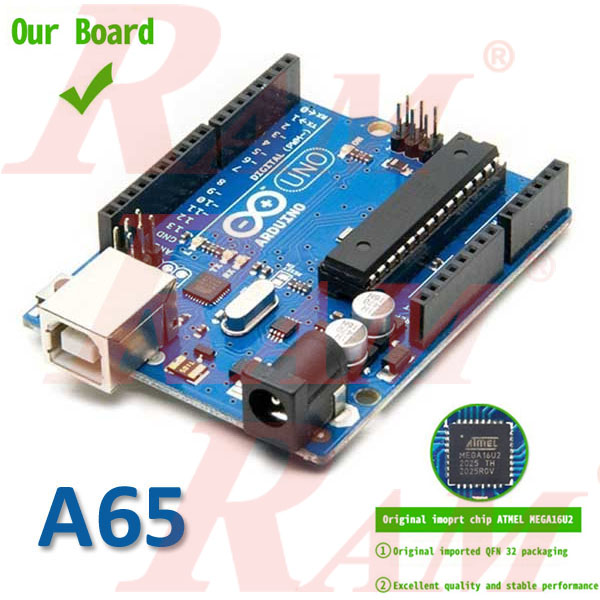 Arduino UNO Rev3 (A65) Original Chips - Clone