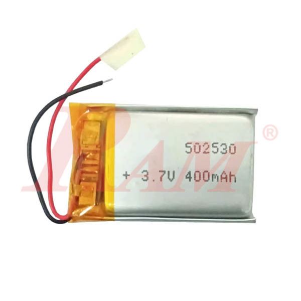 Polymer Li-Ion 3.7V 400mAh Single Cell Battery خلية بطارية قابلة للشحن ليثيوم