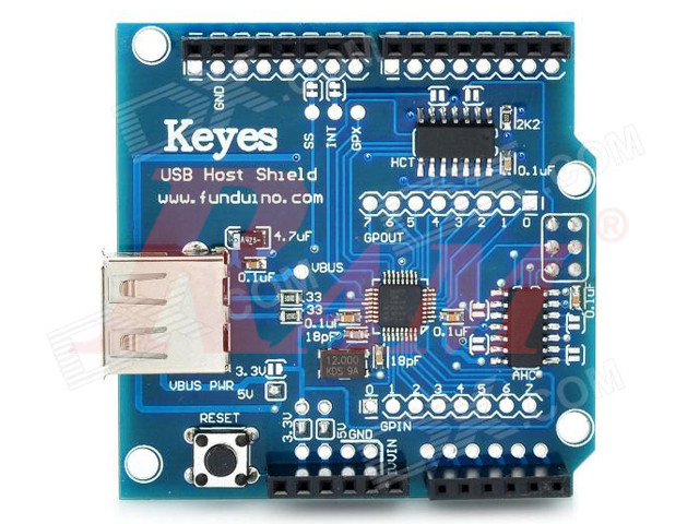 Arduino Shield - USB Host Shield - Support Google Android ADK