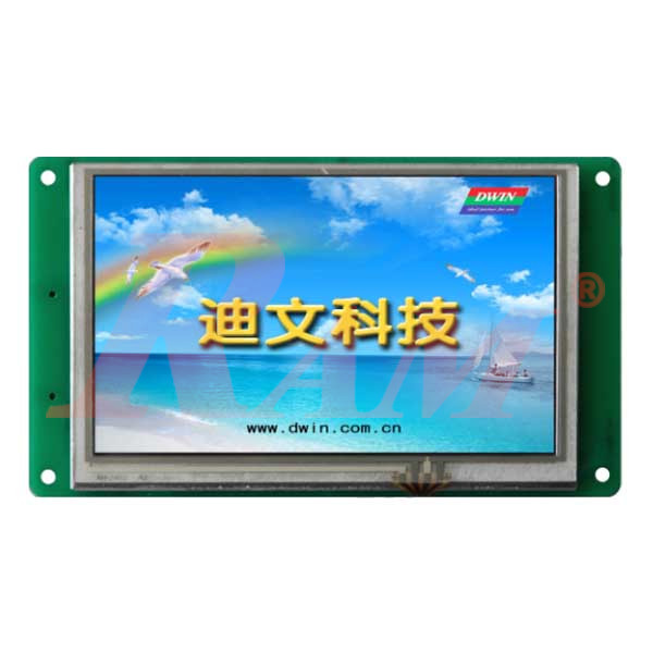 شاشة تاتش باللمس - صناعي - قابلة للبرمجة سريال ماركة DWIN مقاس LCD 5" موديل DMT48270M050-02WT