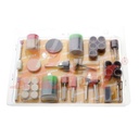 105 Rotary Tool Set - Work With Any Driller مجوعة اكسسوارات حفر وتجليخ وتلميع 105 قطعة